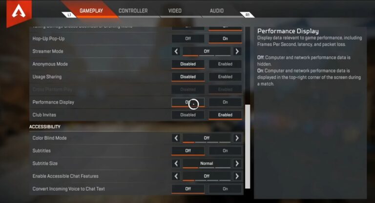 How To Turn On Or Display FPS Counter In Apex Legends - frondtech