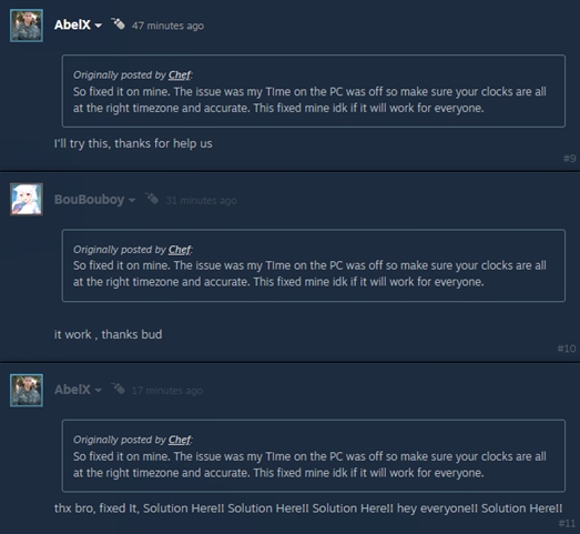 New World - refreshed credentials already expired [fixed] - Steam comments