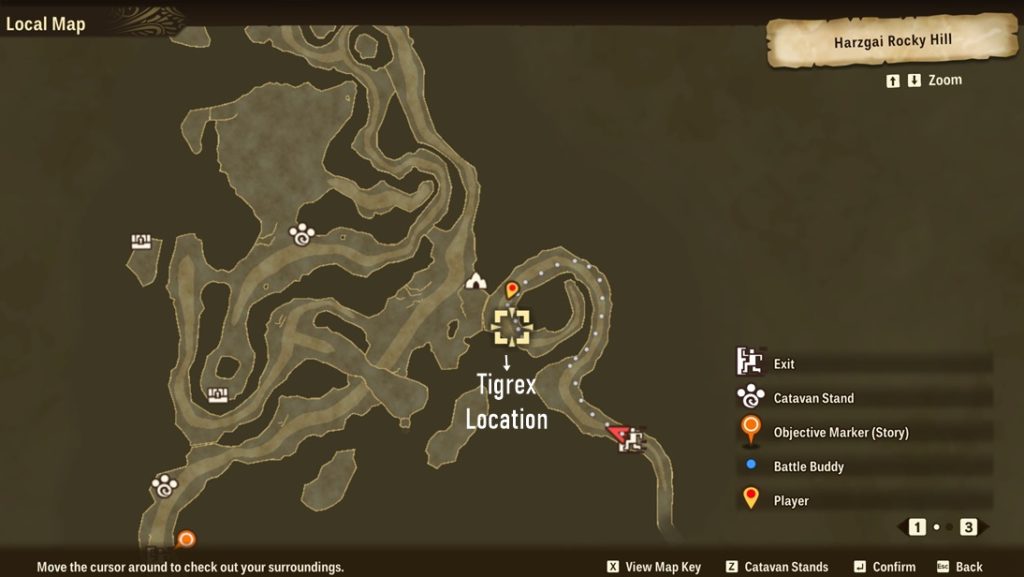 Tigrex Location - Monster Hunter Stories 2 Wings of Ruin