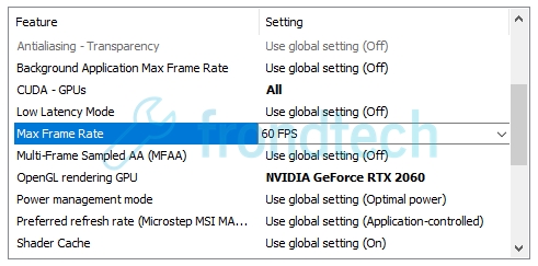Pathfinder Wrath of the Righteous - High gpu usage fix - Nvidia settings