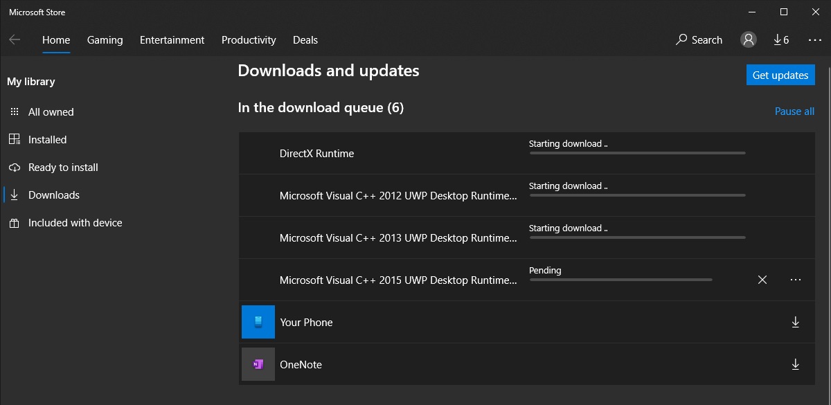 Microsoft Store Updates