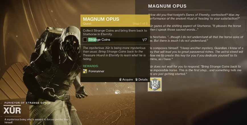Destiny 2 - Magnum Opus Quest