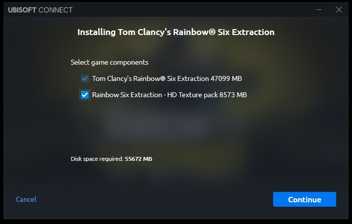 Rainbow Six Extraction Download Size