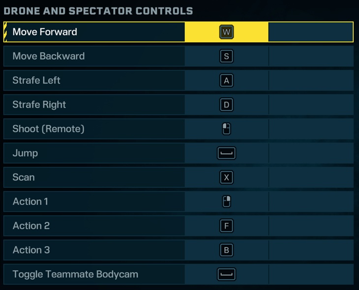 Rainbow Six Extraction - Drone and Spectator Controls