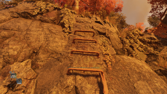 climbing rusty ladders