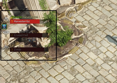 Lost Ark - Can't find friend in lobby - Name greyed out