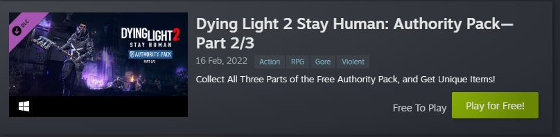 authority pack dlc 2 dying light 2 