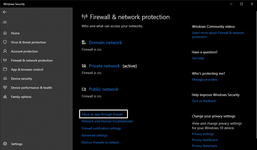 How to allow Overwatch 2 through Windows Firewall