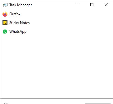 Task Manager - Fewer Details - Overwatch 2