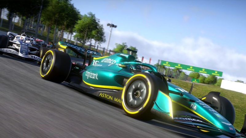 How to use DRS properly in F1 2022 game