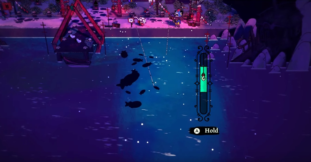 How to catch fish in Cult of the Lamb