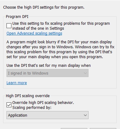 How to disable High DPI Scaling for Overwatch 2