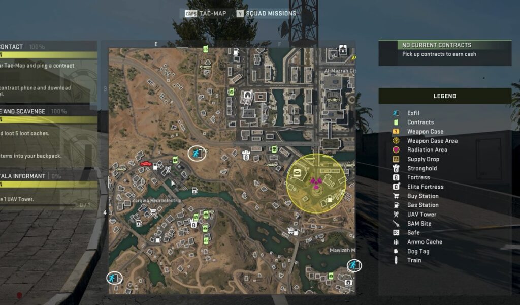 Exfil Points in DMZ - Warzone 2