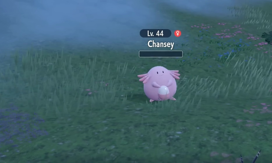 Fighting Chansey is one of the best ways to farm EXP in Pokemon Scarlet Violet