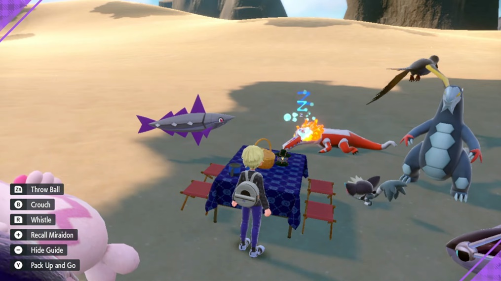 Hosting Picnic with your Pokemon is a great way to increase friendship in Scarlet Violet