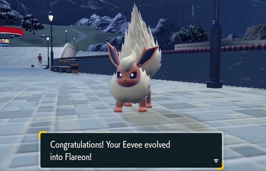 How to Evolve Eevee into Jolteon in Flareon Scarlet and Violet