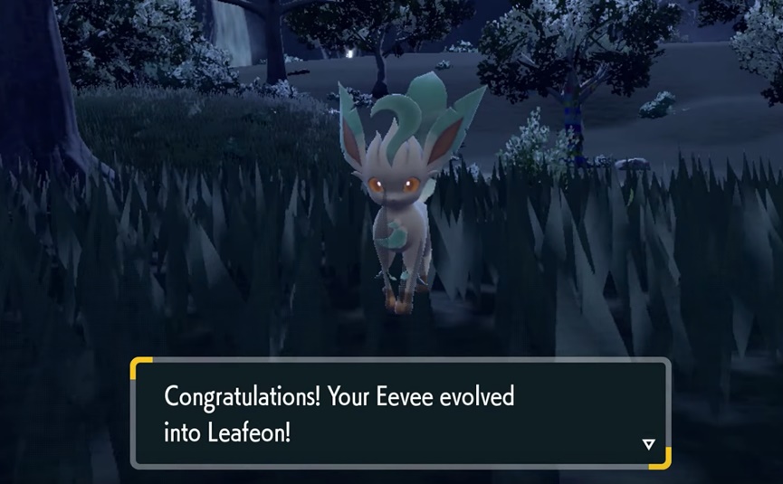 How to Evolve Eevee into Leafeon Scarlet and Violet