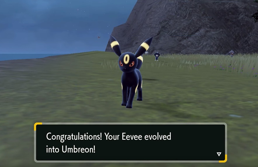 How to Evolve Eevee into Umbreon in Pokemon Scarlet and Violet