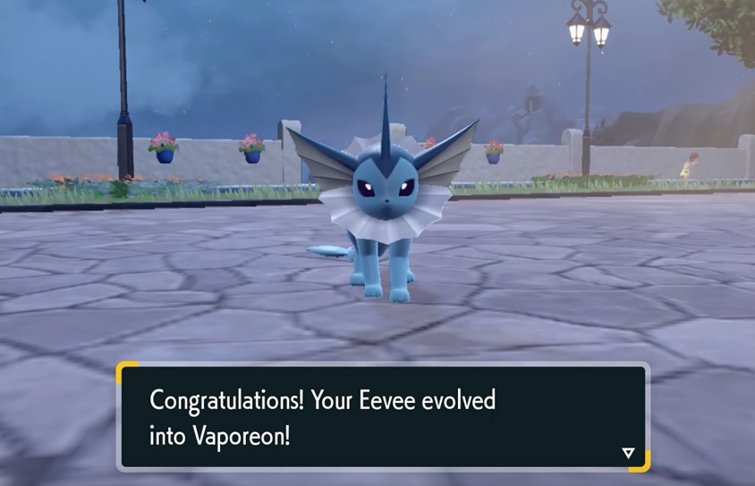 How to Evolve Eevee into Vaporeon Scarlet and Violet