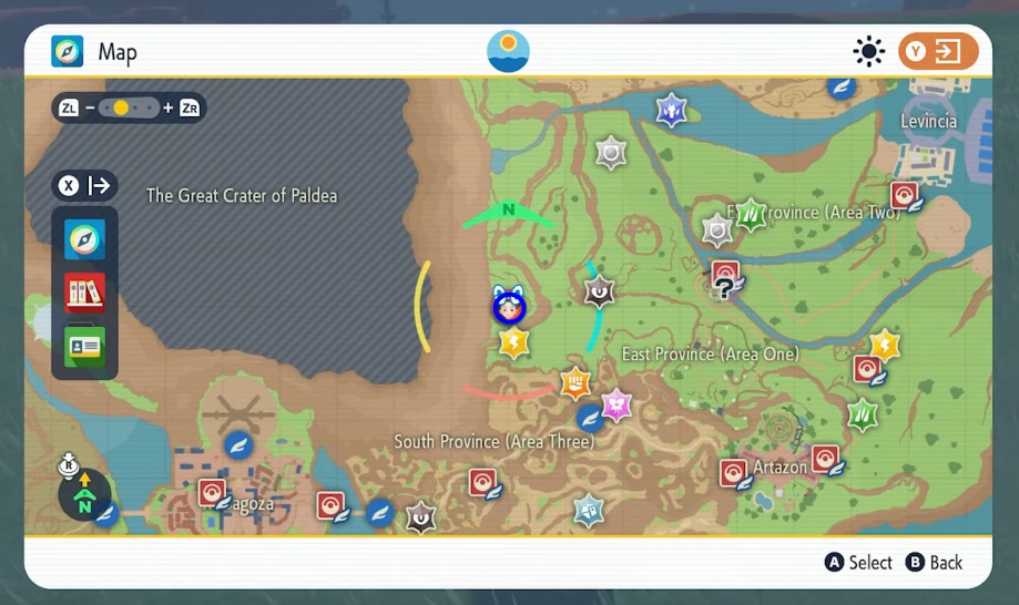 Ice Beam TM Location in Pokemon Scarlet and Violet