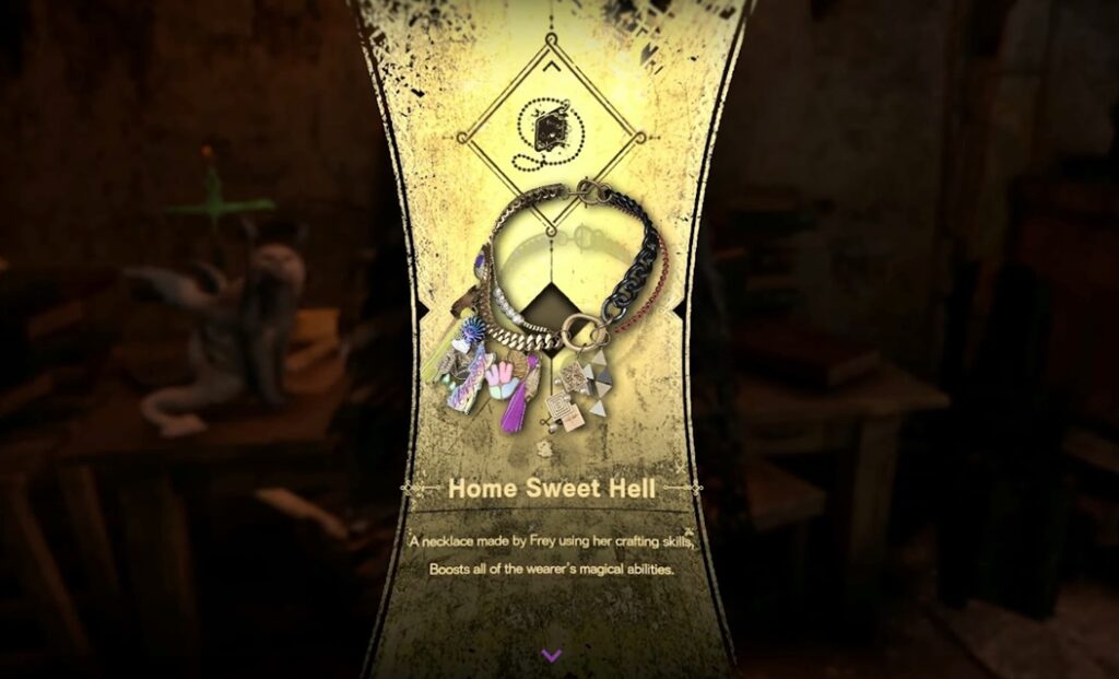 Home Sweet Hell Necklace Location in Forspoken