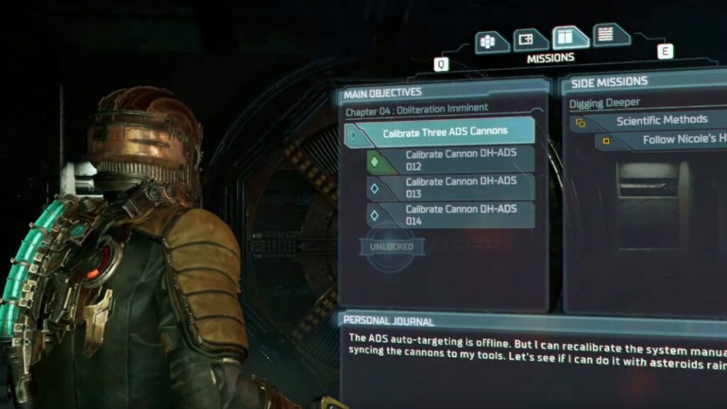 How to calibrate ADS Cannons in Dead Space Remake