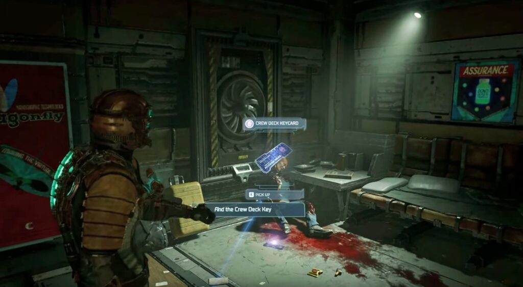How to get Crew Deck Key in Dead Space Remake