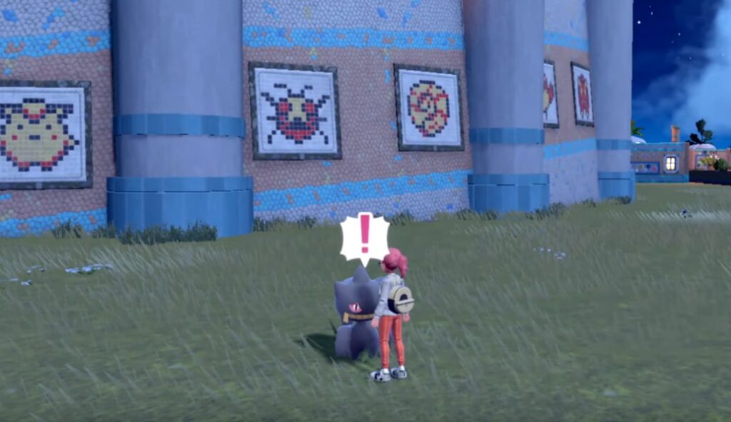 Screenshot showing Banette in Pokemon Scarlet and Violet