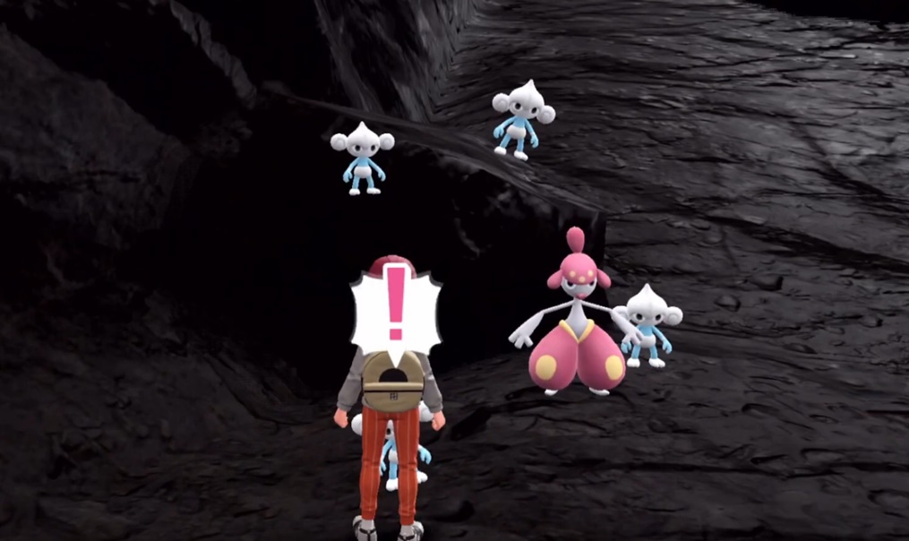 Screenshot showing Meditite in Pokemon Scarlet and Violet