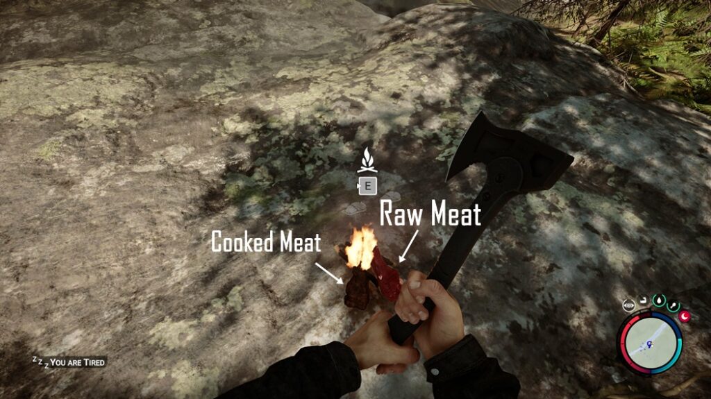 What Cooked Meat looks like in Sons of the Forest