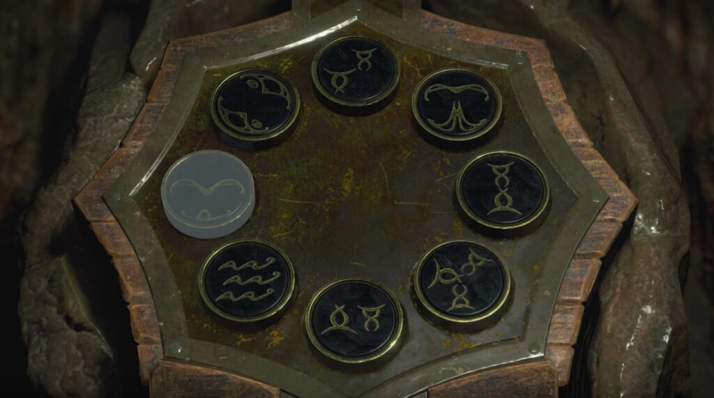 Cave Shrine Puzzle in Resident Evil 4 Remake