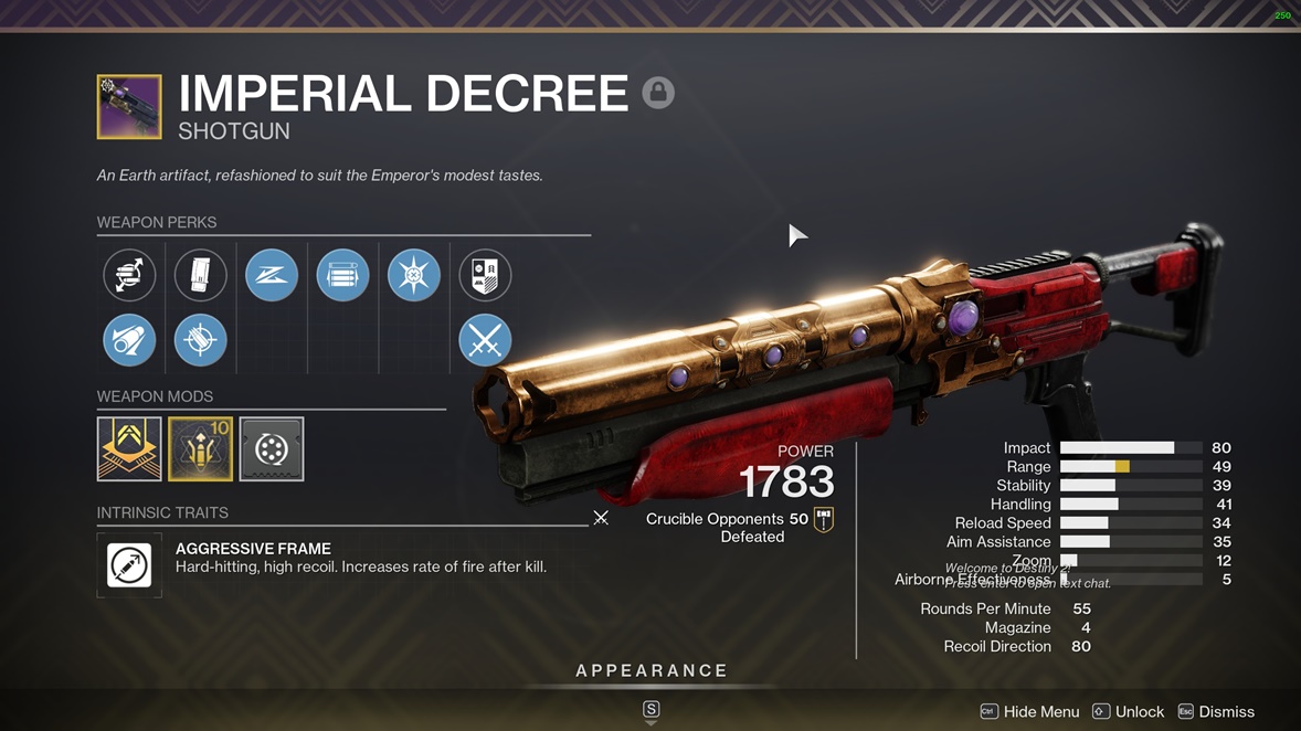 Imperial Decree God Roll Guide - Destiny 2
