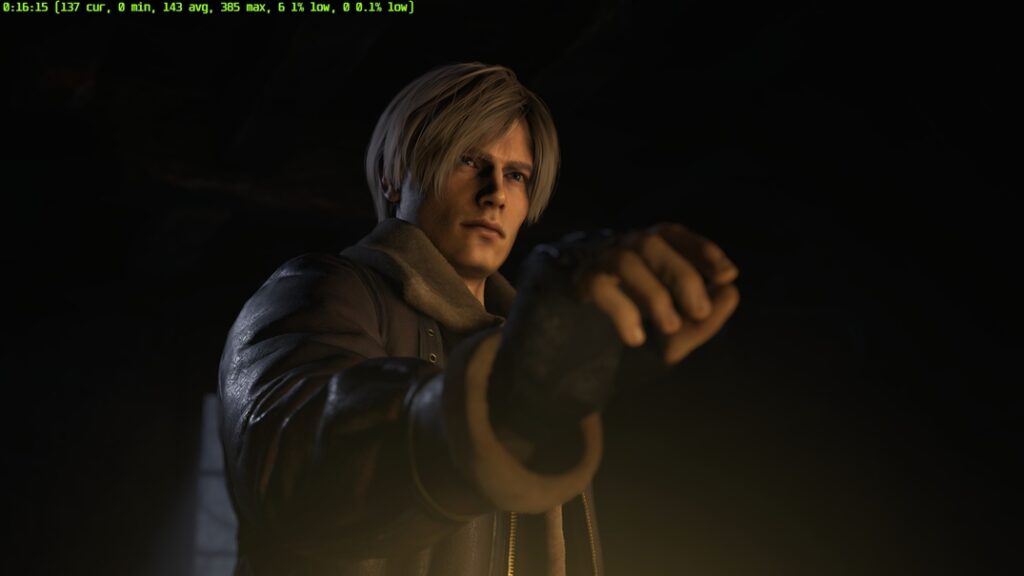 Leon in RE4 Remake 2023