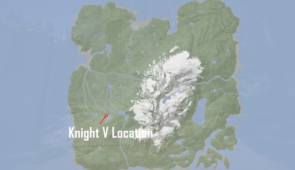 Knight V Unicycle Location in Sons of The Forest