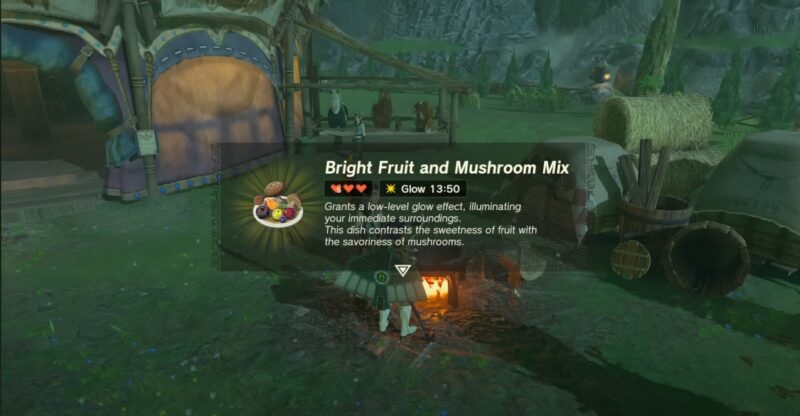All Zelda TOTK Recipes