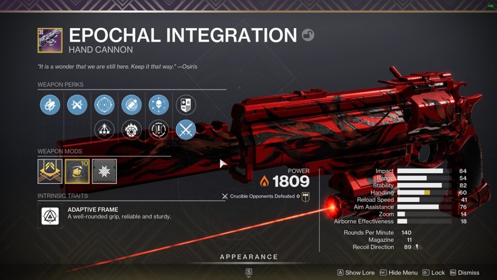 How to get Epochal Integration in Destiny 2