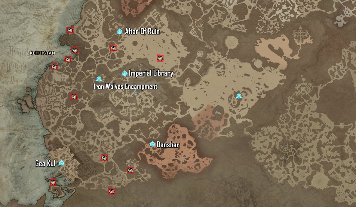 Kehjistan Mystery Chest Locations Diablo 4