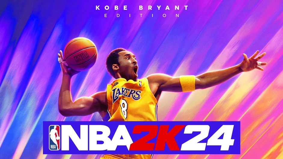 Kobe Bryant in the cover of NBA 2K24