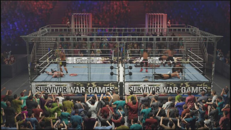 How to win Wargames in WWE 2K24